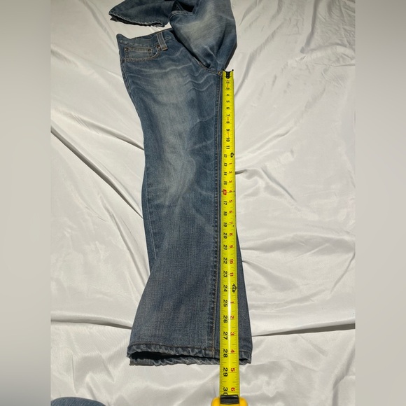 Nudie Jeans High Waist Button Fly Straight Legs Organic Cotton Size 31” men’s - Picture 13 of 14